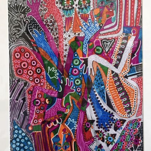 Kozmic Blues painting