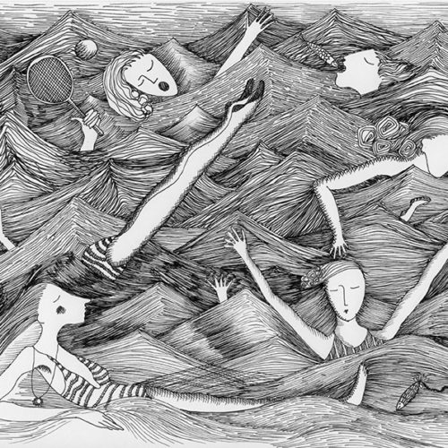 Illustration-The long summer.