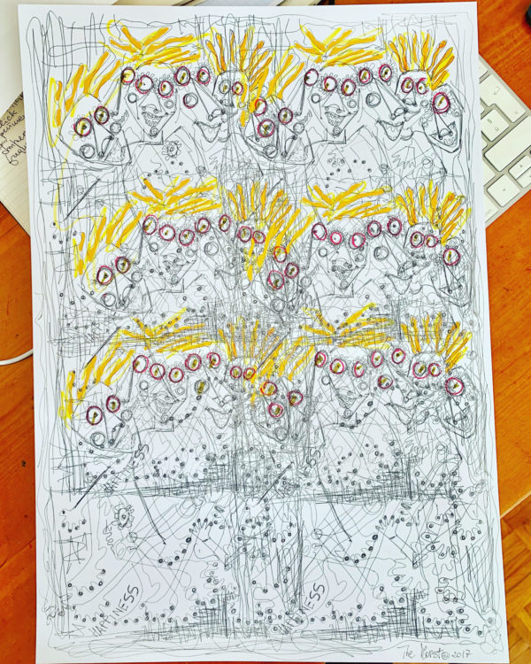 Happiness painting