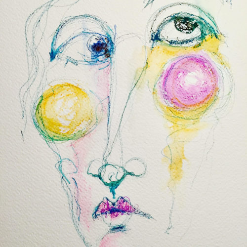 Winter's Tale painting watercolor