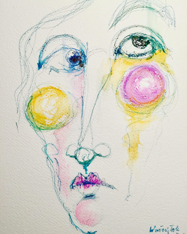 Winter's Tale painting watercolor