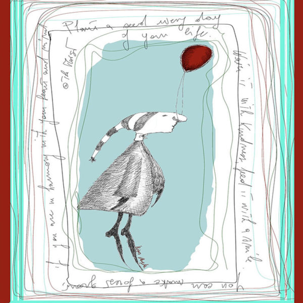 Plant a seed every day silk accessory. - Image 3