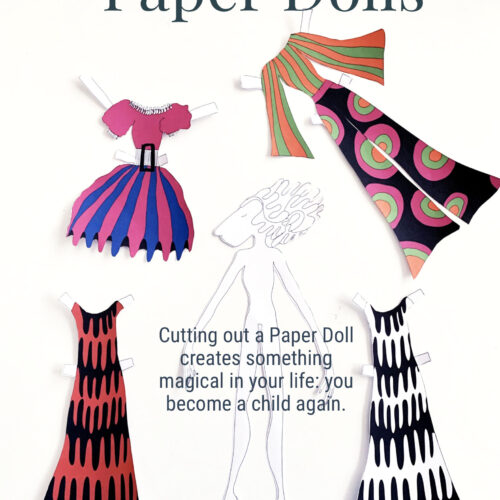 The fantastic world of paper dolls e-book