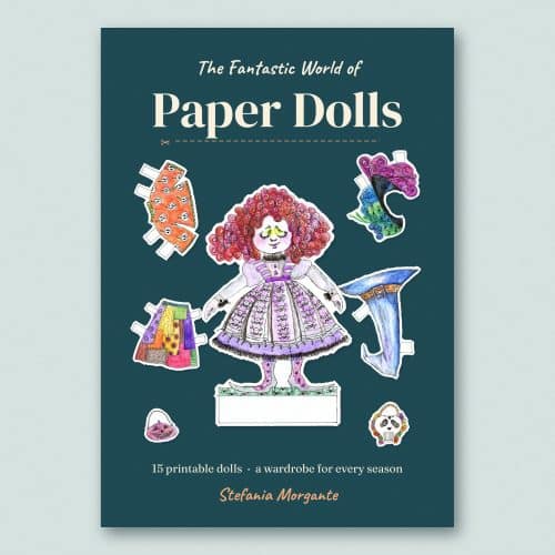 The Fantastic World of Paper Dolls - Printable E-book