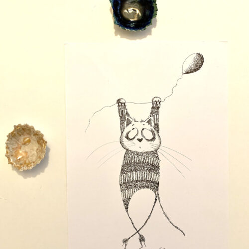 Suspended  Illustration