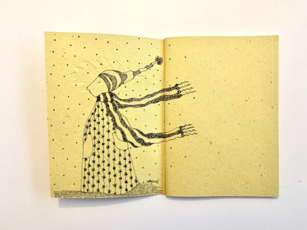 Long scarves - hand drawn notebook - Image 2
