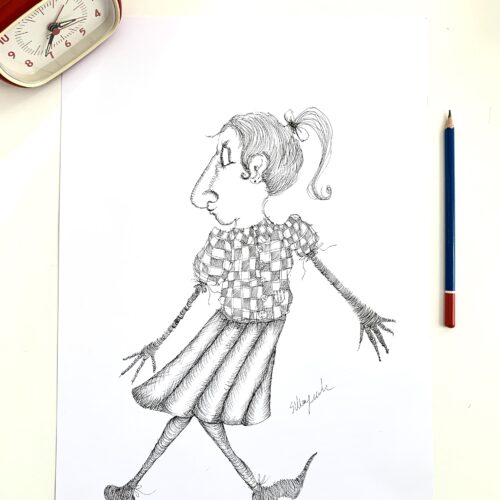 Illustration-A fantastic creature