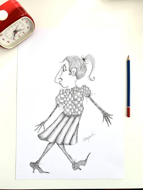 Illustration-A fantastic creature