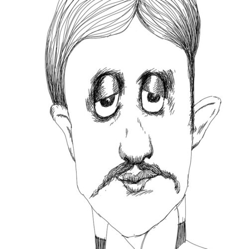 Marcel Proust-Printable Digital sheet