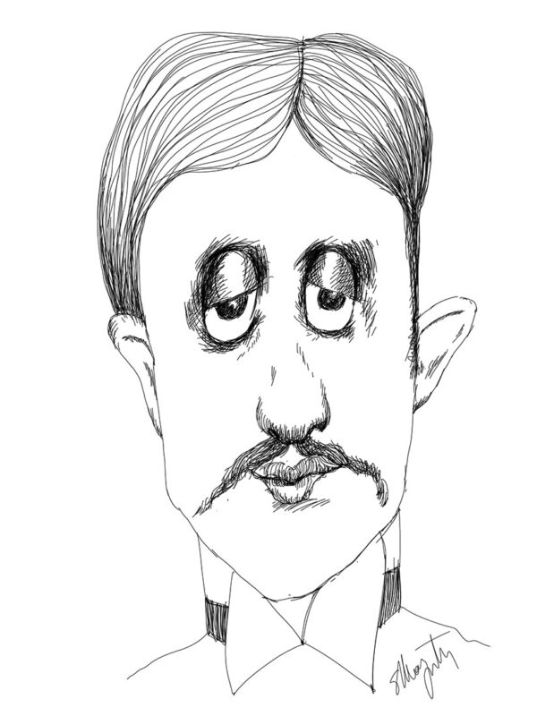 Marcel Proust-Printable Digital sheet