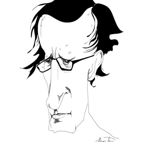 Woody Allen-Printable Digital sheet