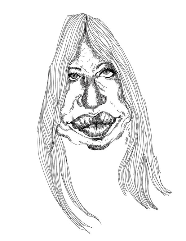Customized Black and White Portrait - Image 6