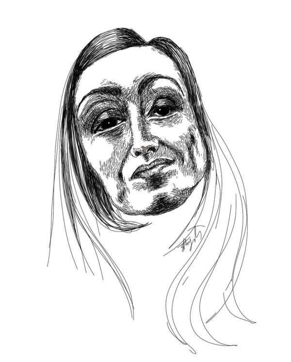 Customized Black and White Portrait - Image 5