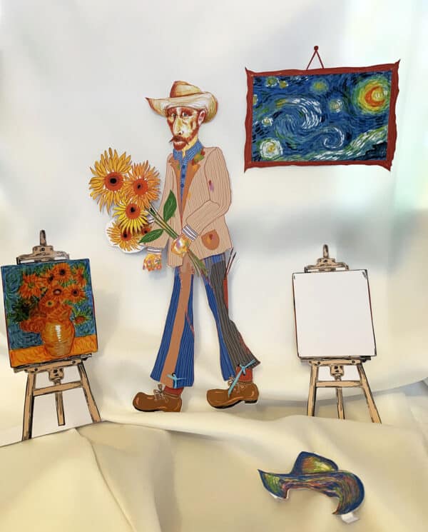 Van Gogh Paper Doll - Image 2
