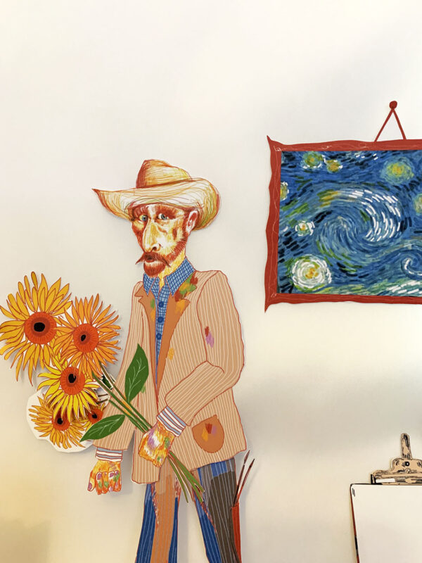Van Gogh Paper Doll - Image 4