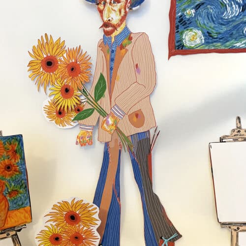 Van Gogh Paper Doll