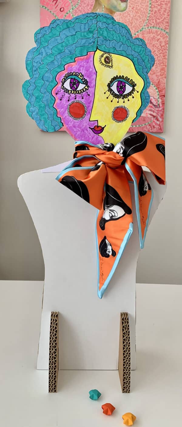 La Divina bandeaux scarf - Image 3