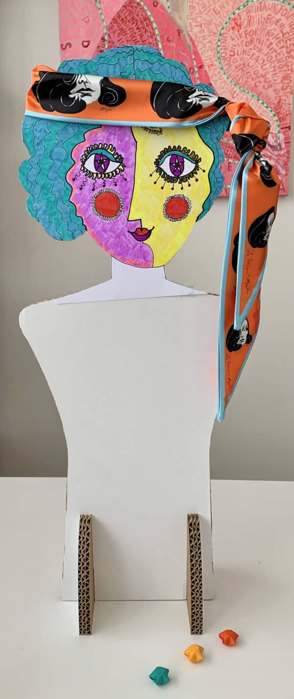 La Divina bandeaux scarf - Image 5