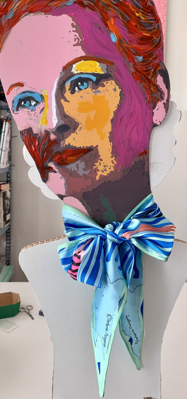 Les Amoureux bandeaux scarf
