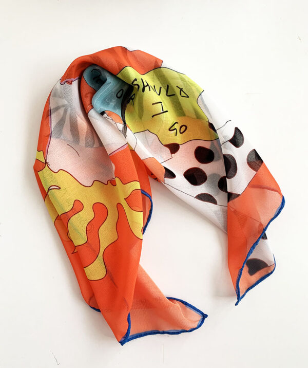 Should I stay or Should I go little scarf - Image 3