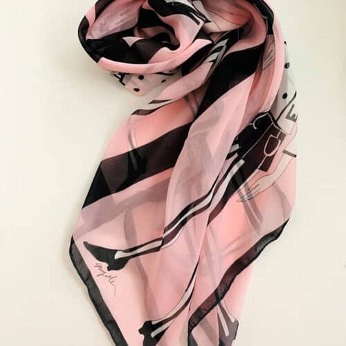 Pop Girl square scarf