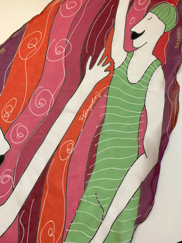 Swimmers rumble scarf