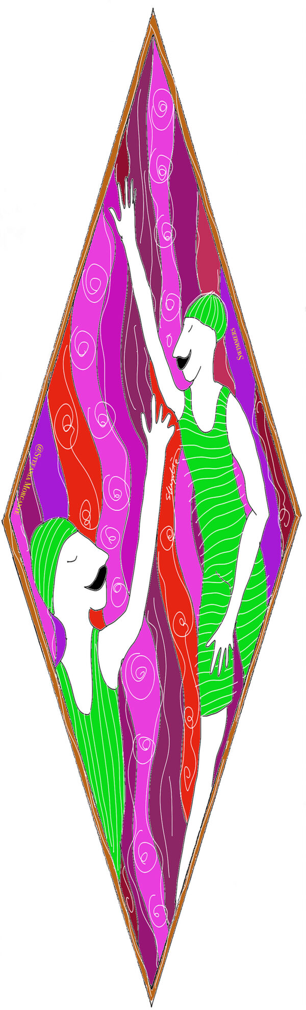 Swimmers rumble scarf - Image 4