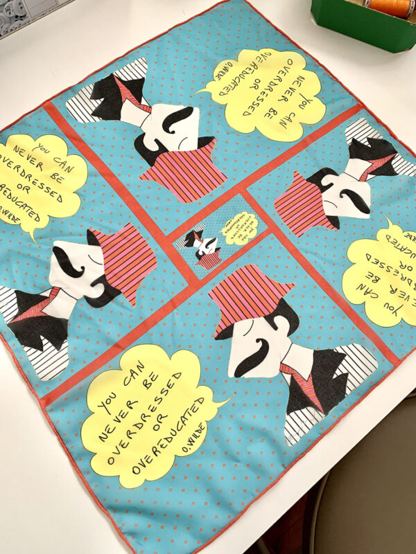 Wilde's words  little scarf