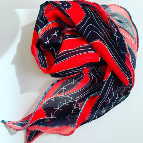 Desert rumble scarf