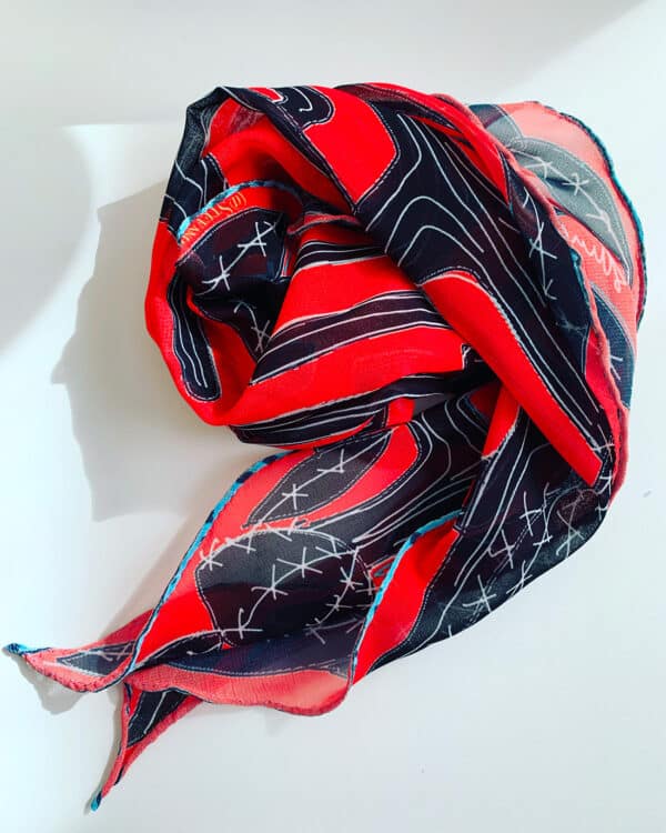 Desert rumble scarf