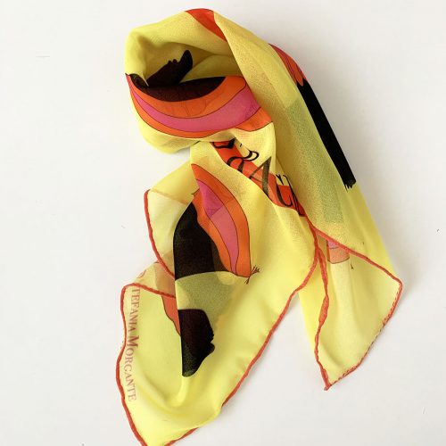 Black is back  little scarf