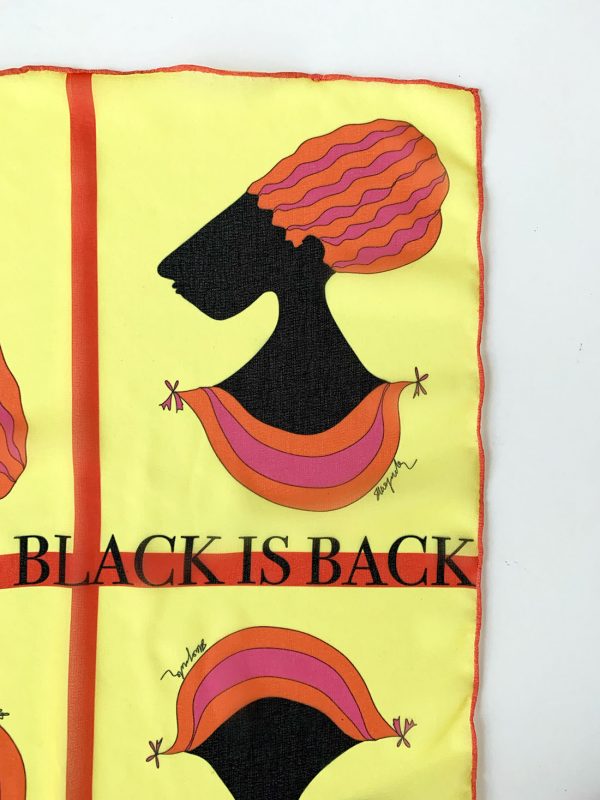 Black is back  little scarf - Image 4