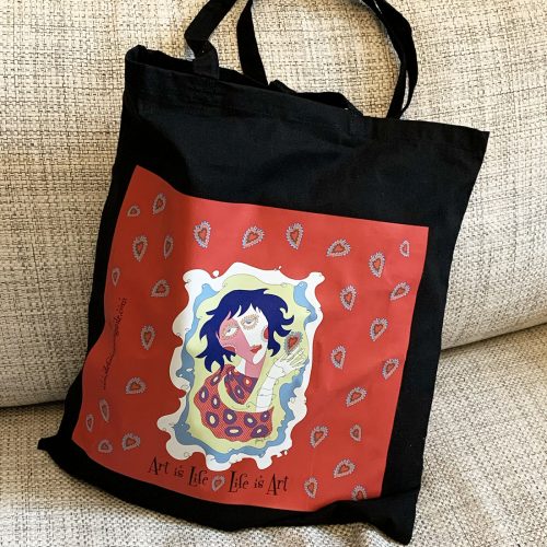 Tote bag Art is Life- Life is Art
