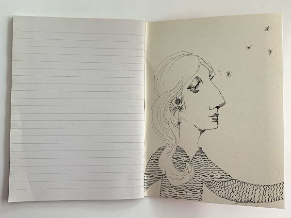 Do you want a flower? hand drawn notebook - Image 3