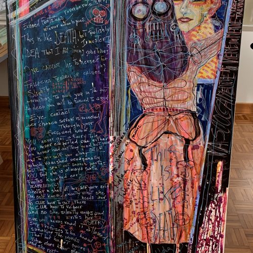 But foolishly idea that I am living sometimes- painting