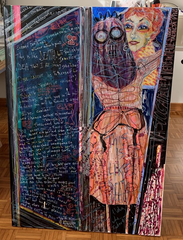 But foolishly idea that I am living sometimes- painting