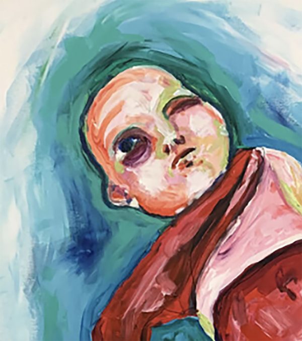 I lose my baby- acrylic painting - Image 2