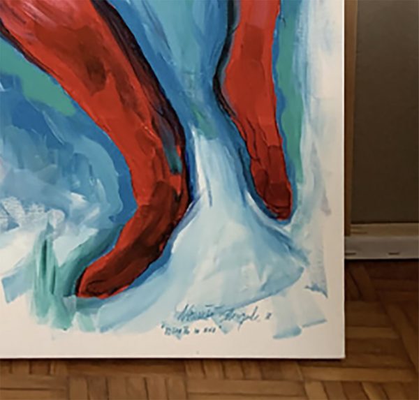 I lose my baby- acrylic painting - Image 3