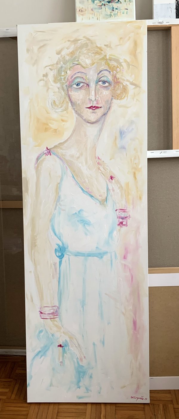 Daisy- acrylic painting