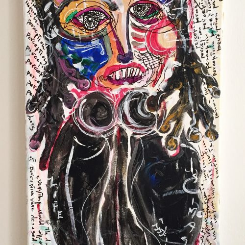 Life is imagination- acrylic painting
