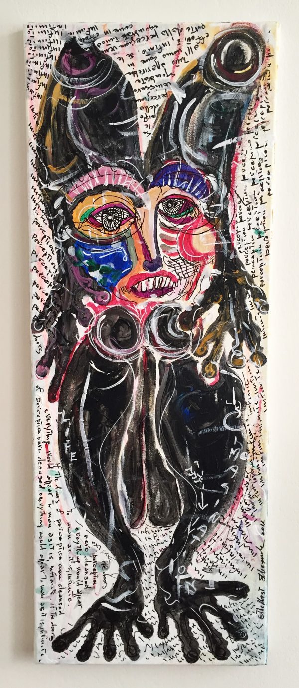 Life is imagination- acrylic painting