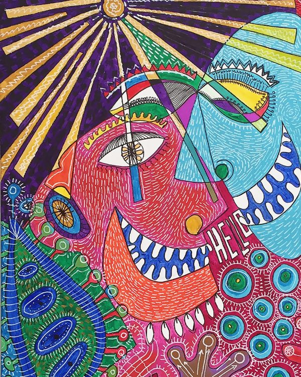 Paradise Lost- acrylic painting - Image 2