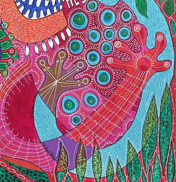 Paradise Lost- acrylic painting - Image 4