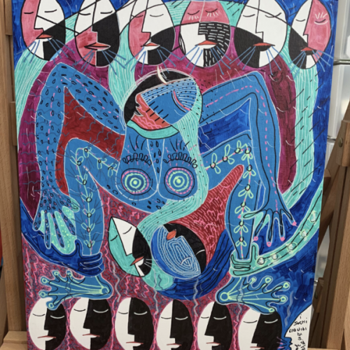 Liquid Dreams- painting