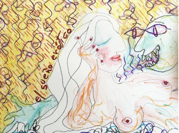El sueño erótico- watercolour - Image 2