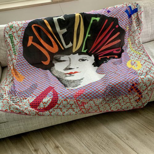 Joie de Vivre contemporary art scarf