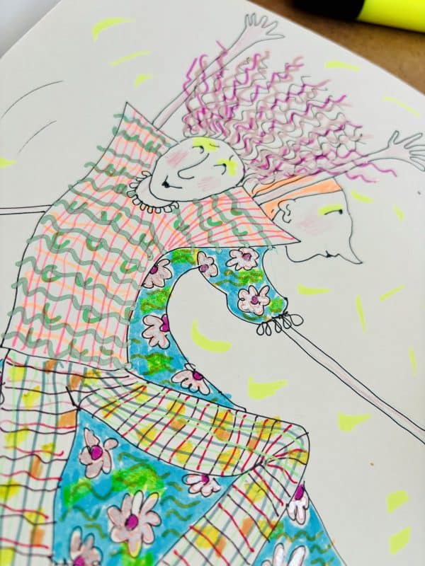 I Wanna Dance With Somebody OOAK notebook - Image 6