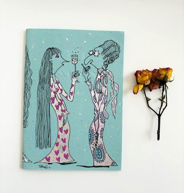 Snob Notebook – Handmade Illustrated Eco-Friendly