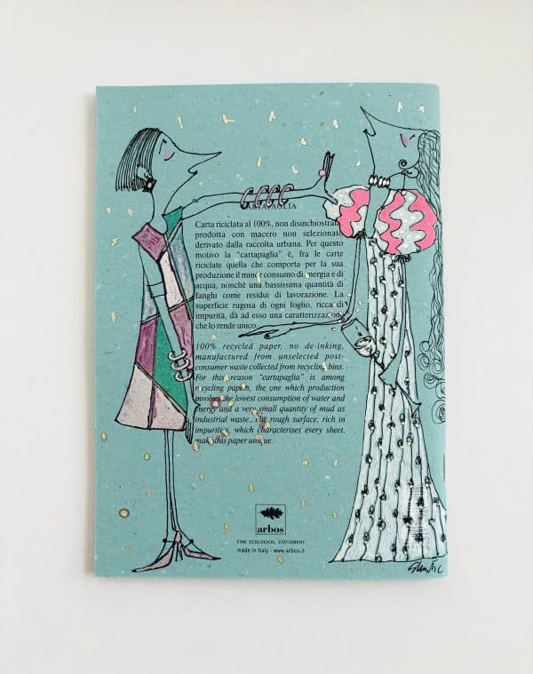 Snob Notebook – Handmade Illustrated Eco-Friendly - Image 2