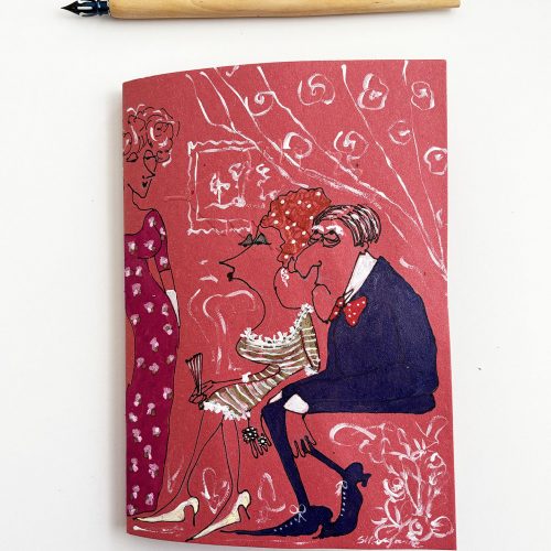 Entr’acte – Handcrafted illustrated notebook for breaks, ideas, and creativity